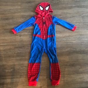 Boys One piece Spider-Man Pjs